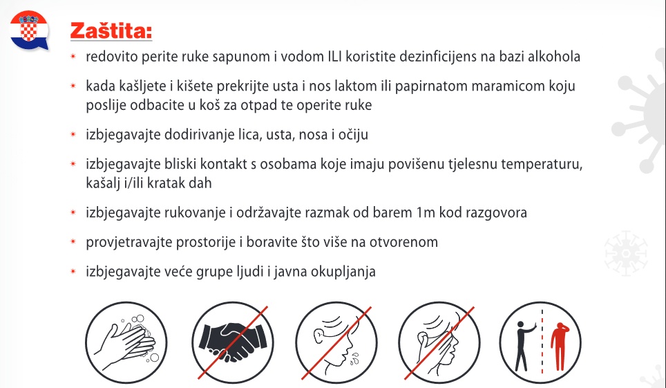 Preporuka zaštite za virus