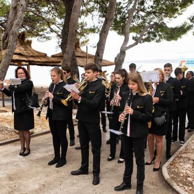 Otvaranje zgrade luke i šetnice u Baškoj Vodi