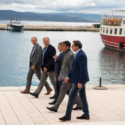 Otvaranje zgrade luke i šetnice u Baškoj Vodi