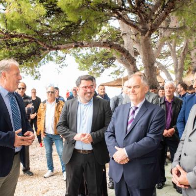 Otvaranje zgrade luke i šetnice u Baškoj Vodi