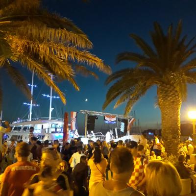 Proslava uspjeha reprezentacije Hrvatske